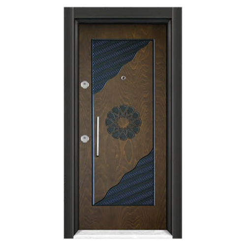 Rustikli Silindir Serisi S1407 - Eymenta Çelik Kapı