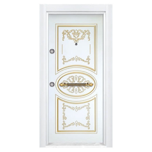 Rustikli Silindir Serisi S1408 - Eymenta Çelik Kapı