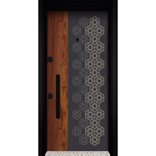 Antrasit Çelik Kapı MRT 502 - Eymenta Çelik Kapı