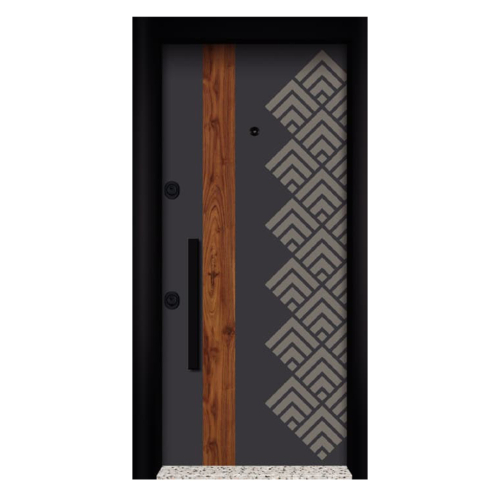 Antrasit Çelik Kapı MRT 503 - Eymenta Çelik Kapı