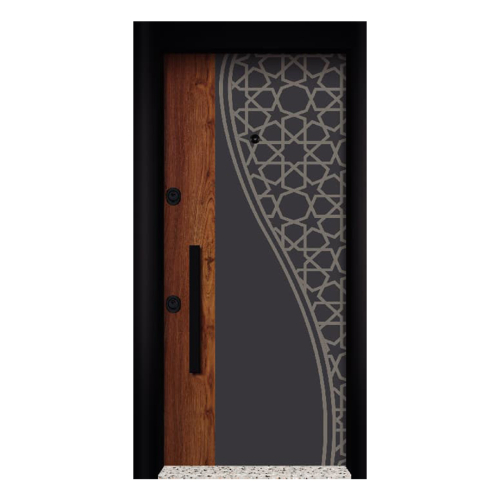 Antrasit Çelik Kapı MRT 510 - Eymenta Çelik Kapı