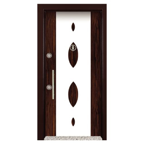 Beyaz Çelik Kapı  Beyaz Kahverengi - Eymenta Çelik KAPI