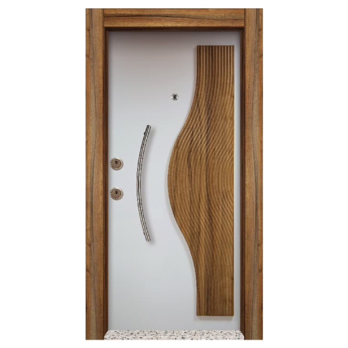 Beyaz Çelik Kapı Beyaz Mat - Eymenta Çelik KAPI