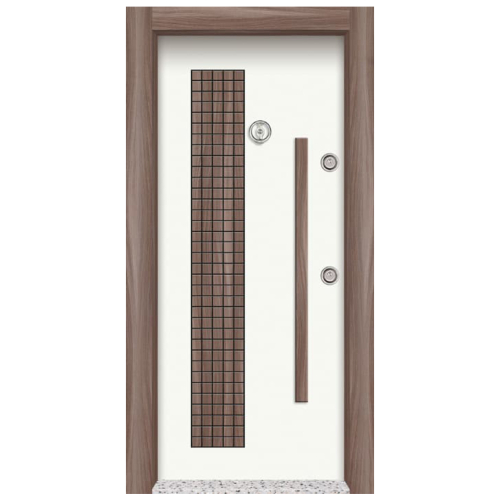 Beyaz Çelik Kapı Beyaz Renk - Eymenta Çelik KAPI