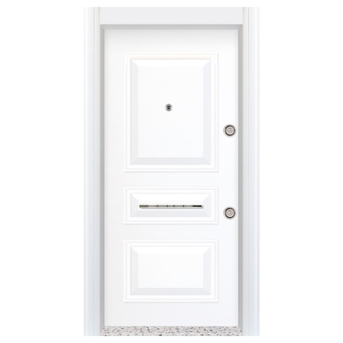 Beyaz Çelik Kapı Beyaz Renkli - Eymenta Çelik KAPI