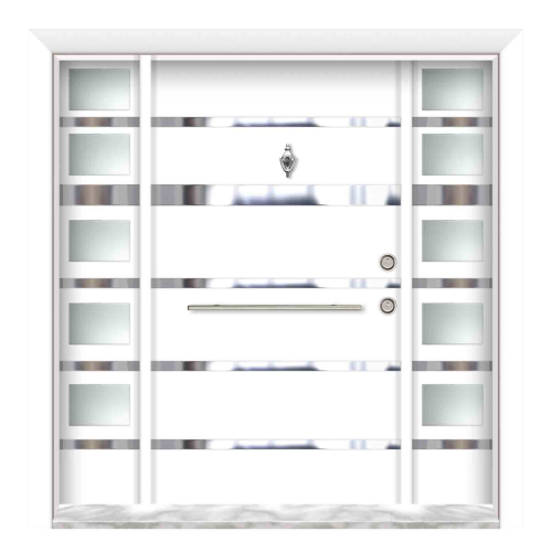 Beyaz Çelik Kapı Beyaz - Eymenta Çelik KAPI