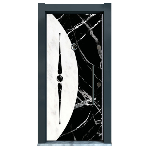 Beyaz Çelik Kapı 3 Boyutlu Beyaz - Eymenta Çelik KAPI