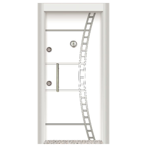 Beyaz Çelik Kapı Beyaz - Eymenta Çelik Kapı