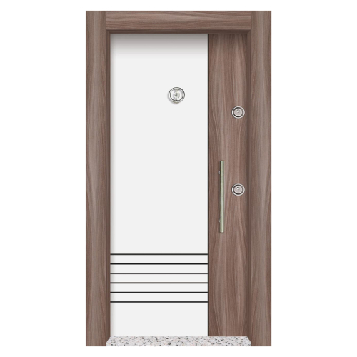 Beyaz Çelik Kapı Beyaz - Eymenta Çelik Kapı