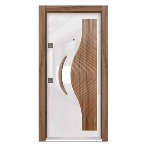 Bera Serisi Çelik Kapılar BR 305 Beyaz - Eymenta Çelik Kapı